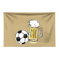 Wall Tapestry Art Decor Blanket Curtain Picnic Tablecloth Hanging Home Bedroom Living Room Dorm Decoration Beer Football miniinthebox