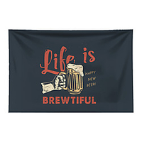 Wall Tapestry Art Decor Blanket Curtain Picnic Tablecloth Hanging Home Bedroom Living Room Dorm Decoration Beer miniinthebox
