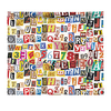 Wall Tapestry Art Decor Blanket Curtain Picnic Tablecloth Hanging Home Bedroom Living Room Dorm Decoration Colorful Letter Number miniinthebox