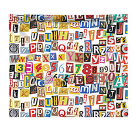 Wall Tapestry Art Decor Blanket Curtain Picnic Tablecloth Hanging Home Bedroom Living Room Dorm Decoration Colorful Letter Number miniinthebox