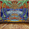 Wall Tapestry Art Decor Blanket Curtain Picnic Tablecloth Hanging Home Bedroom Living Room Dorm Decoration Colorful Polyester Beauty View