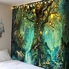 Wall Tapestry Art Decor Blanket Curtain Picnic Tablecloth Hanging Home Bedroom Living Room Dorm Decoration Fantasy Tree Forest Landscape miniinthebox