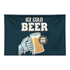 Wall Tapestry Art Decor Blanket Curtain Picnic Tablecloth Hanging Home Bedroom Living Room Dorm Decoration Ice Cold Beer miniinthebox