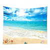 Wall Tapestry Art Decor Blanket Curtain Picnic Tablecloth Hanging Home Bedroom Living Room Dorm Decoration Landscape Beach Sea Ocean Wave