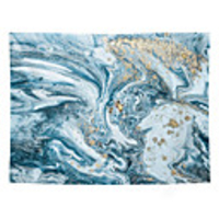 Wall Tapestry Art Decor Blanket Curtain Picnic Tablecloth Hanging Home Bedroom Living Room Dorm Decoration Marble Water Pattern Ink White Gold Embellishment Ins Pattern