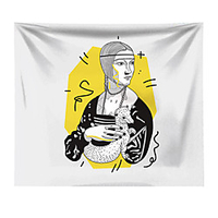Wall Tapestry Art Decor Blanket Curtain Picnic Tablecloth Hanging Home Bedroom Living Room Dorm Decoration miniinthebox
