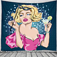 Wall Tapestry Art Decor Blanket Curtain Picnic Tablecloth Hanging Home Bedroom Living Room Dorm Decoration Modern Beauty