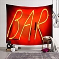 Wall Tapestry Art Decor Blanket Curtain Picnic Tablecloth Hanging Home Bedroom Living Room Dorm Decoration Neon