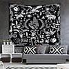 Wall Tapestry Art Decor Blanket Curtain Picnic Tablecloth Hanging Home Bedroom Living Room Dorm Decoration Polyester