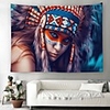Wall Tapestry Art Decor Blanket Curtain Picnic Tablecloth Hanging Home Bedroom Living Room Dorm Decoration Polyester Ancient Indian