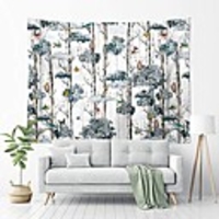 Wall Tapestry Art Decor Blanket Curtain Picnic Tablecloth Hanging Home Bedroom Living Room Dorm Decoration Polyester Animal Tree Pattern