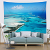 Wall Tapestry Art Decor Blanket Curtain Picnic Tablecloth Hanging Home Bedroom Living Room Dorm Decoration Polyester Beach Sea Sky