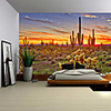 Wall Tapestry Art Decor Blanket Curtain Picnic Tablecloth Hanging Home Bedroom Living Room Dorm Decoration Polyester Beauty Background Cactus Beauty Views