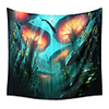 Wall Tapestry Art Decor Blanket Curtain Picnic Tablecloth Hanging Home Bedroom Living Room Dorm Decoration Polyester Big Mushroom Beauty Views