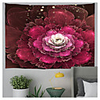 Wall Tapestry Art Decor Blanket Curtain Picnic Tablecloth Hanging Home Bedroom Living Room Dorm Decoration Polyester Big Red Flower Pattern
