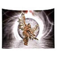 Wall Tapestry Art Decor Blanket Curtain Picnic Tablecloth Hanging Home Bedroom Living Room Dorm Decoration Polyester Bird Mocker