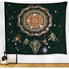 Wall Tapestry Art Decor Blanket Curtain Picnic Tablecloth Hanging Home Bedroom Living Room Dorm Decoration Polyester Black Background Starry Dream Catcher Beauty View