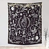 Wall Tapestry Art Decor Blanket Curtain Picnic Tablecloth Hanging Home Bedroom Living Room Dorm Decoration Polyester Black Gothic