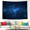 Wall Tapestry Art Decor Blanket Curtain Picnic Tablecloth Hanging Home Bedroom Living Room Dorm Decoration Polyester Blue Starry Sky