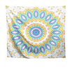 Wall Tapestry Art Decor Blanket Curtain Picnic Tablecloth Hanging Home Bedroom Living Room Dorm Decoration Polyester Blue Yellow Mandala View