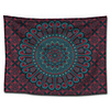 Wall Tapestry Art Decor Blanket Curtain Picnic Tablecloth Hanging Home Bedroom Living Room Dorm Decoration Polyester Bohemia Mandala Dark Red Colorful View