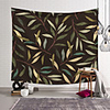 Wall Tapestry Art Decor Blanket Curtain Picnic Tablecloth Hanging Home Bedroom Living Room Dorm Decoration Polyester Branches Leaves Comic Version