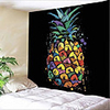 Wall Tapestry Art Decor Blanket Curtain Picnic Tablecloth Hanging Home Bedroom Living Room Dorm Decoration Polyester Colored Pineapple
