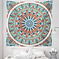 Wall Tapestry Art Decor Blanket Curtain Picnic Tablecloth Hanging Home Bedroom Living Room Dorm Decoration Polyester Colorful Floral View