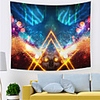 Wall Tapestry Art Decor Blanket Curtain Picnic Tablecloth Hanging Home Bedroom Living Room Dorm Decoration Polyester Colorful Light View