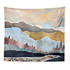 Wall Tapestry Art Decor Blanket Curtain Picnic Tablecloth Hanging Home Bedroom Living Room Dorm Decoration Polyester Colorful Mountain River Beauty Views