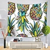 Wall Tapestry Art Decor Blanket Curtain Picnic Tablecloth Hanging Home Bedroom Living Room Dorm Decoration Polyester Colorful Pineapple