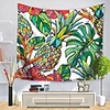 Wall Tapestry Art Decor Blanket Curtain Picnic Tablecloth Hanging Home Bedroom Living Room Dorm Decoration Polyester Colorful Pineapple And Leaves
