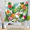 Wall Tapestry Art Decor Blanket Curtain Picnic Tablecloth Hanging Home Bedroom Living Room Dorm Decoration Polyester Colorful Pineapple And Leaves Pattern