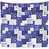 Wall Tapestry Art Decor Blanket Curtain Picnic Tablecloth Hanging Home Bedroom Living Room Dorm Decoration Polyester Colorful Splicing Floral Pattern