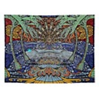 Wall Tapestry Art Decor Blanket Curtain Picnic Tablecloth Hanging Home Bedroom Living Room Dorm Decoration Polyester Colorful Trees Beauty View