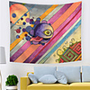 Wall Tapestry Art Decor Blanket Curtain Picnic Tablecloth Hanging Home Bedroom Living Room Dorm Decoration Polyester Cute Cartoon Beauty Views
