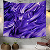 Wall Tapestry Art Decor Blanket Curtain Picnic Tablecloth Hanging Home Bedroom Living Room Dorm Decoration Polyester Deep Purple Fluid Paint Pattern