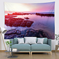 Wall Tapestry Art Decor Blanket Curtain Picnic Tablecloth Hanging Home Bedroom Living Room Dorm Decoration Polyester Dream Reef