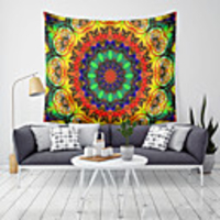 Wall Tapestry Art Decor Blanket Curtain Picnic Tablecloth Hanging Home Bedroom Living Room Dorm Decoration Polyester Fantasy Tiger Butterfly