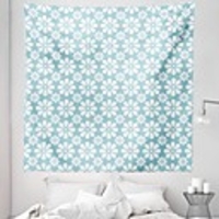 Wall Tapestry Art Decor Blanket Curtain Picnic Tablecloth Hanging Home Bedroom Living Room Dorm Decoration Polyester Floral Pattern
