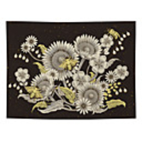 Wall Tapestry Art Decor Blanket Curtain Picnic Tablecloth Hanging Home Bedroom Living Room Dorm Decoration Polyester Flowers Bee View