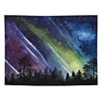 Wall Tapestry Art Decor Blanket Curtain Picnic Tablecloth Hanging Home Bedroom Living Room Dorm Decoration Polyester Forest Colorful Sky Views