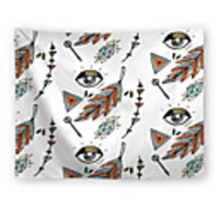 Wall Tapestry Art Decor Blanket Curtain Picnic Tablecloth Hanging Home Bedroom Living Room Dorm Decoration Polyester Indian Eye Pattern