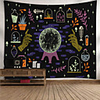 Wall Tapestry Art Decor Blanket Curtain Picnic Tablecloth Hanging Home Bedroom Living Room Dorm Decoration Polyester Magic Hand Magic Ball Lab