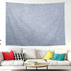 Wall Tapestry Art Decor Blanket Curtain Picnic Tablecloth Hanging Home Bedroom Living Room Dorm Decoration Polyester Modern Gray Starry Sky Pattern