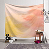 Wall Tapestry Art Decor Blanket Curtain Picnic Tablecloth Hanging Home Bedroom Living Room Dorm Decoration Polyester Modern Orange Pigment
