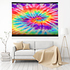 Wall Tapestry Art Decor Blanket Curtain Picnic Tablecloth Hanging Home Bedroom Living Room Dorm Decoration Polyester Modern Rainbow Tie-Dye