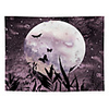 Wall Tapestry Art Decor Blanket Curtain Picnic Tablecloth Hanging Home Bedroom Living Room Dorm Decoration Polyester Moon Butterfly Night Beauty Views