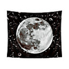 Wall Tapestry Art Decor Blanket Curtain Picnic Tablecloth Hanging Home Bedroom Living Room Dorm Decoration Polyester Moon Constellation View