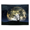 Wall Tapestry Art Decor Blanket Curtain Picnic Tablecloth Hanging Home Bedroom Living Room Dorm Decoration Polyester Moon Tree Beauty Views
